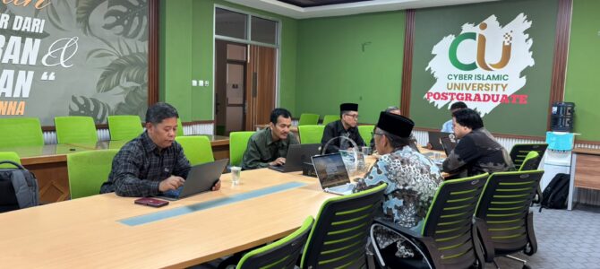 LPM UIN Siber Syekh Nurjati Cirebon Dampingi Persiapan Asesmen Lapangan Prodi S2 PJJ PAI
