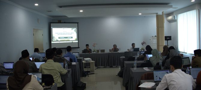 Ketua dan Sekretaris LPM UIN Siber Syekh Nurjati Cirebon Jadi Narasumber Workshop Telaah Substansi Modul Ma’had Al-Jami’ah