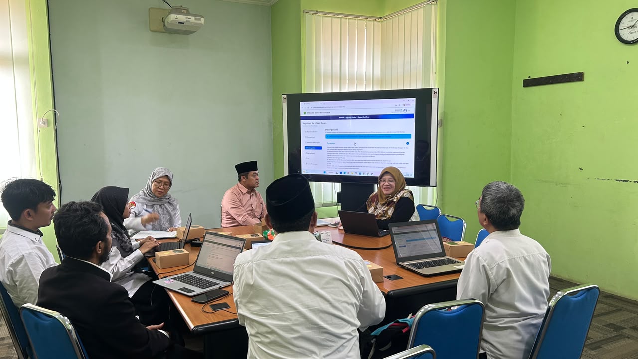 LPM UIN Siber Syekh Nurjati Cirebon Gelar Sosialisasi dan Pendampingan Sertifikasi Dosen Kemenag 2026 LPM UIN Siber Syekh Nurjati Cirebon Gelar Sosialisasi dan Pendampingan Sertifikasi Dosen Kemenag 2026