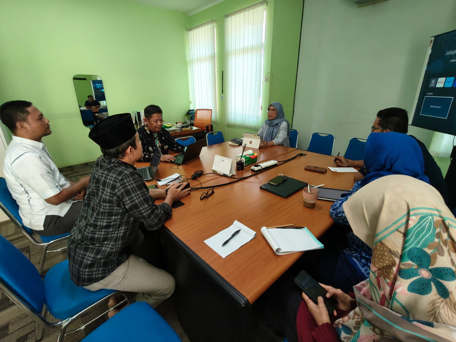 Rapat Koordinasi Internal LPM UIN Siber Syekh Nurjati Cirebon Bahas Migrasi Pelaporan BKD ke SISTER