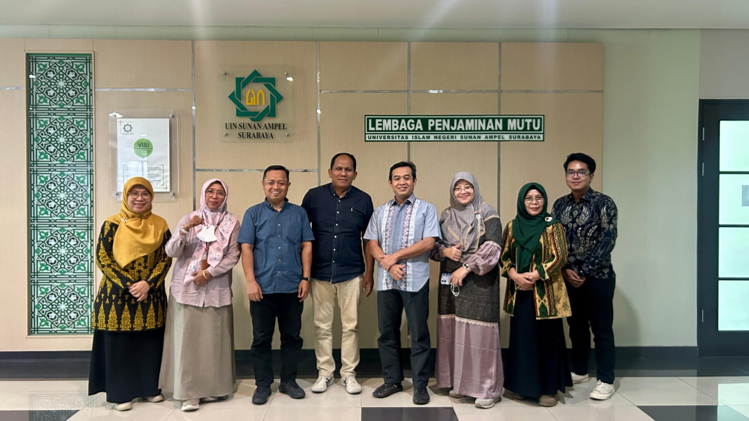 Perluas Cakrawala Mutu, LPM UIN Siber Syekh Nurjati Cirebon Lakukan Benchmarking Strategis ke UIN Sunan Ampel Surabaya