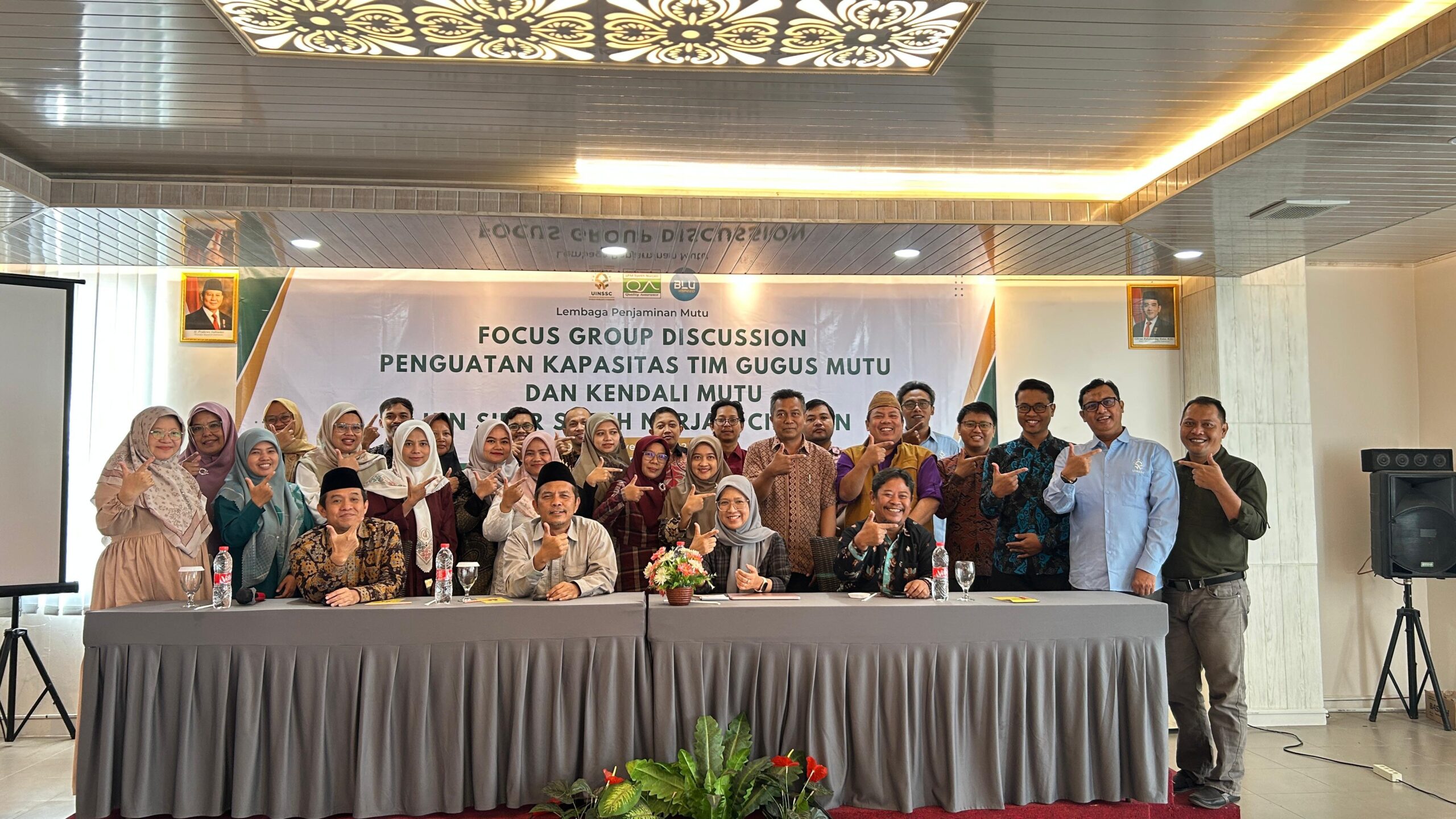 UIN Siber Syekh Nurjati Cirebon Gelar FGD Penguatan Kapasitas Tim Gugus Mutu dan Kendali Mutu: Dorong Implementasi Kurikulum OBE dan Integrasi SDGs dalam Pembelajaran UIN Siber Syekh Nurjati Cirebon Gelar FGD Penguatan Kapasitas Tim Gugus Mutu dan Kendali Mutu: Dorong Implementasi Kurikulum OBE dan Integrasi SDGs dalam Pembelajaran