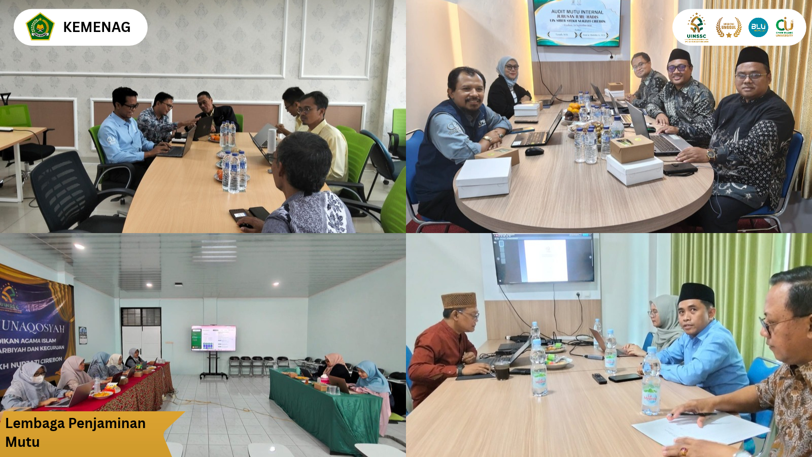 LPM UIN Siber Syekh Nurjati Cirebon Lanjutkan Visitasi Hari Keempat Audit Mutu Internal 2026