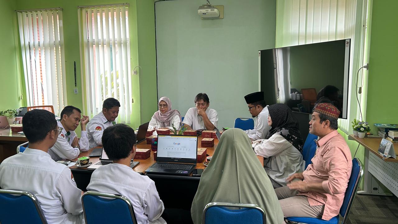 LPM UIN Siber Syekh Nurjati Cirebon Bersama Prodi IAT Gelar Rapat Koordinasi dan Updating Data