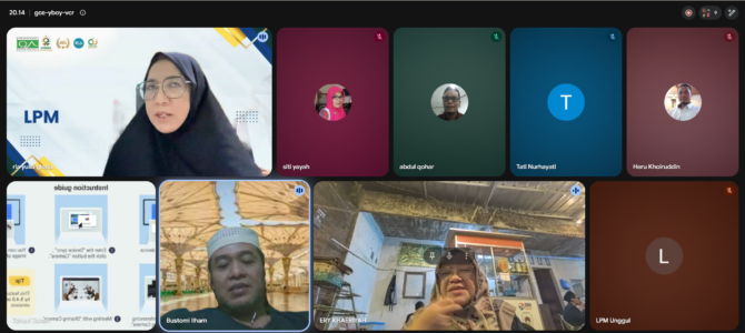 LPM UIN Siber Syekh Nurjati Cirebon Gelar Rapat Koordinasi Internal