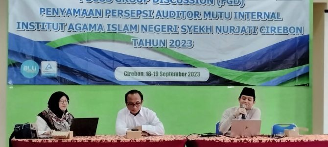 Peningkatan Standar Menuju Universitas Siber : FGD Penyamaan Persepsi Auditor AMI 2023 dan Pendampingan Persiapan Akreditasi Prodi