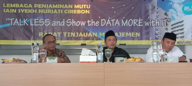 RAPAT TINJAUAN MANAJEMEN 2023 : TALK LESS and Show The DATA MORE with IT